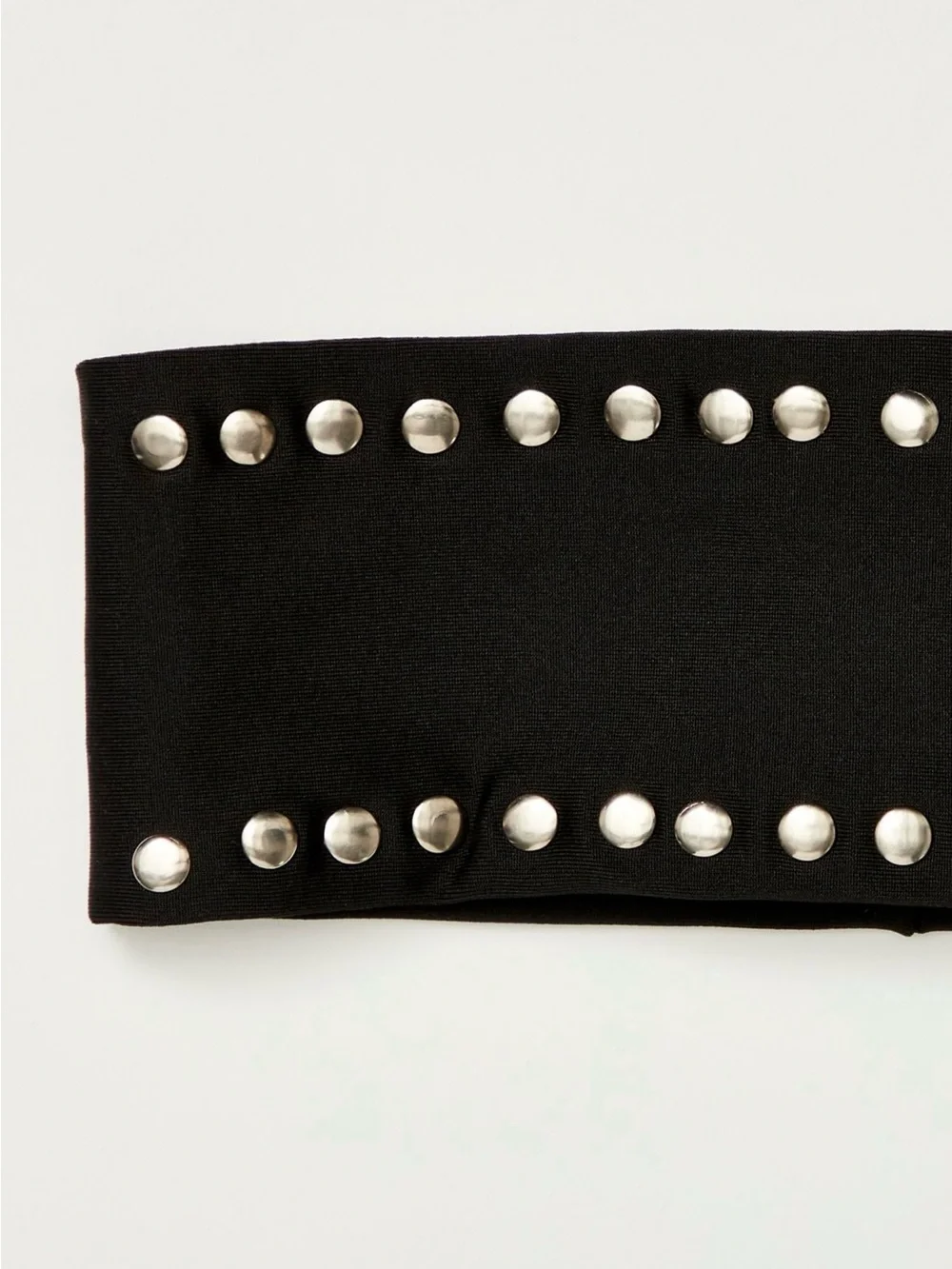 Free People Abbey Black Studded Hair Bandeau